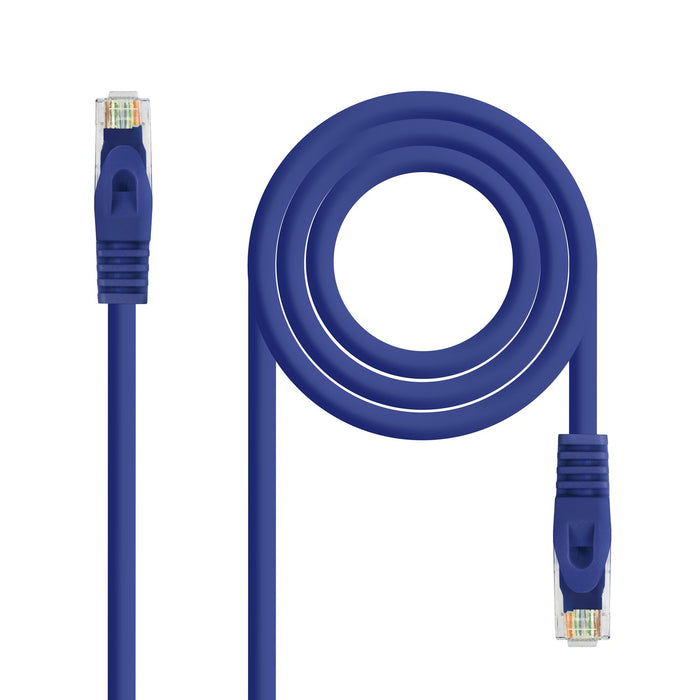 EAN 8433281011113 - Nanocable 10.20.1800-L30-BL cable de red 0,3 m Cat6a U/UTP (UTP) imagen 1