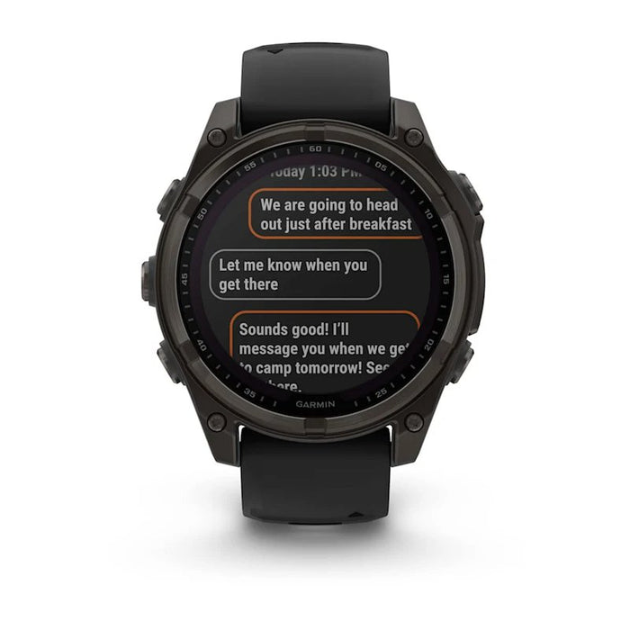 EAN 753759339333 - Garmin fenix 8 3,3 cm (1.3") 47 mm Digital 260 x 260 Pixeles Pantalla táctil Titanio Wifi GPS (satélite) imagen 10