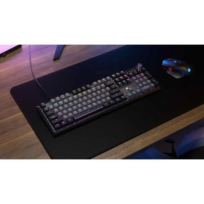EAN 840006667254 - Corsair K70 CORE RGB teclado Juego USB AZERTY Francés Gris imagen 2