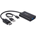 EAN 0065030861557 - StarTech.com DP2VGAA adaptador de cable de vídeo 0,184 m Negro imagen 2