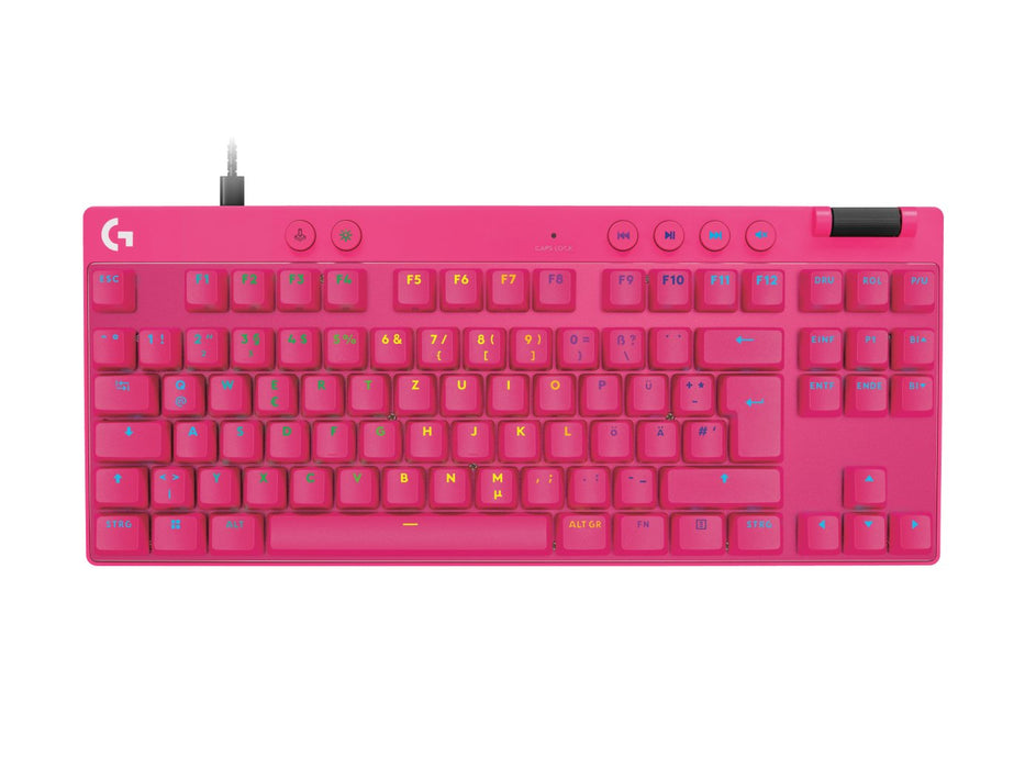 EAN 5099206126459 - Logitech G 920-013248 teclado Juego USB QWERTZ Alemán Rosa imagen 1