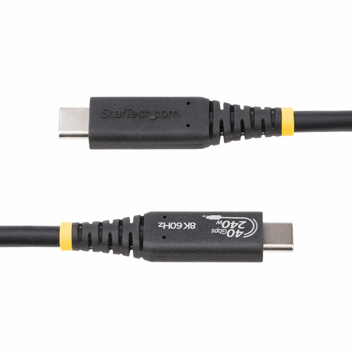 EAN 0065030899635 - StarTech.com 1M-40G-USB4-CABLE cable USB USB4 Gen 3x2 USB C Negro imagen 4