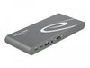 EAN 4043619877720 - DeLOCK 87772 base para portátil y replicador de puertos Alámbrico Thunderbolt 3 Gris imagen 3