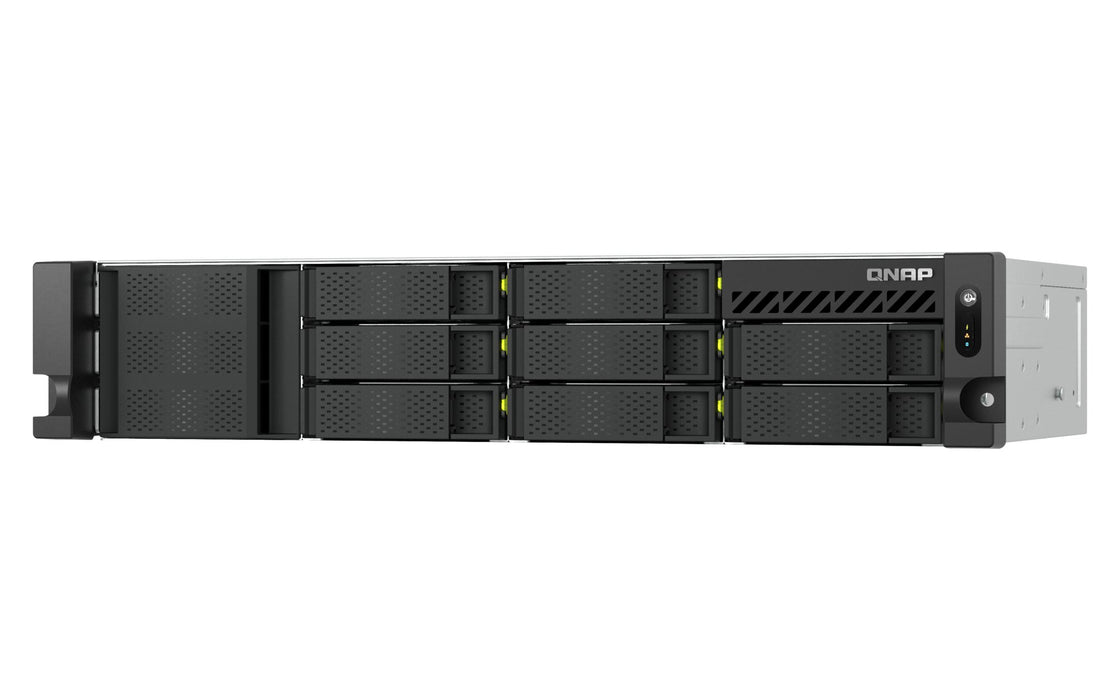 EAN 4711103091876 - QNAP TS-H1065EU-RP Servidor de almacenamiento Bastidor (2U) 8 GB DDR5 0 TB QNAP QTS Negro imagen 6