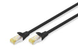 EAN 4040849936852 - Digitus DK-1644-A-010/BL cable de red Negro 1 m Cat6a S/FTP (S-STP) imagen 1