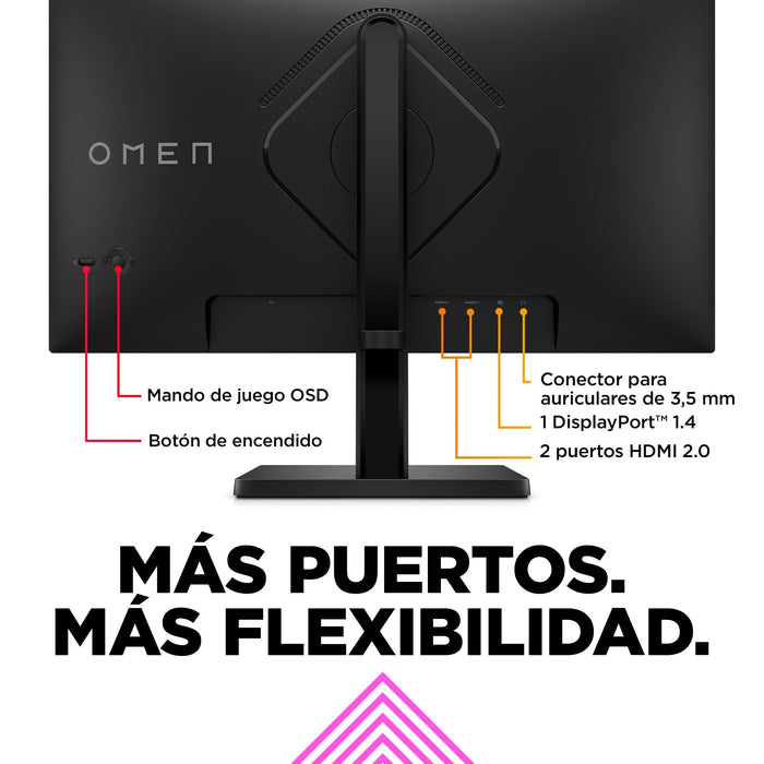 EAN 0197029614469 - OMEN by HP 23.8 inch FHD 165Hz Gaming Monitor - OMEN 24 pantalla para PC 60,5 cm (23.8") 1920 x 1080 Pixe imagen 8