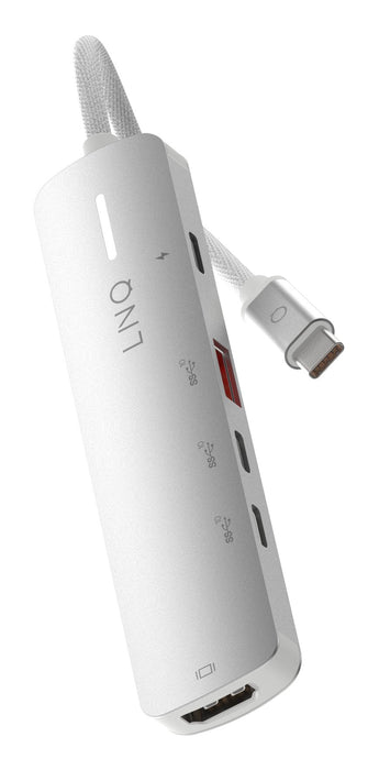 EAN 8720574622706 - LINQ LQ49051 base para portátil y replicador de puertos Alámbrico USB 3.2 Gen 2 (3.1 Gen 2) Type-C Gris,  imagen 1