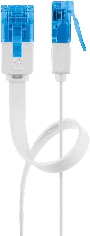 EAN 4040849963032 - Goobay 96303 cable de red Blanco 0,5 m Cat6a U/UTP (UTP) imagen 1