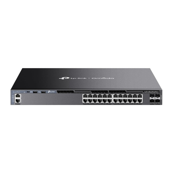 EAN 4895252501476 - TP-Link Omada SG6428X switch Gestionado L3 Gigabit Ethernet (10/100/1000) 1U Negro imagen 1