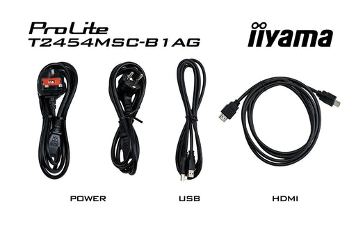EAN 4948570116416 - iiyama ProLite T2454MSC-B1AG pantalla para PC 60,5 cm (23.8") 1920 x 1080 Pixeles Full HD LED Pantalla tá imagen 2