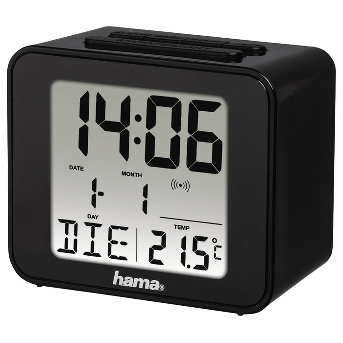EAN 4047443408860 - Hama Cube Reloj despertador digital Negro imagen 1
