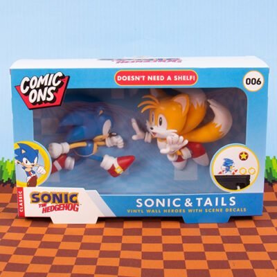 EAN 5060897228548 - Fizz Creations Sonic the Hedgehog Comic Ons (Sonic & Tails) imagen 2
