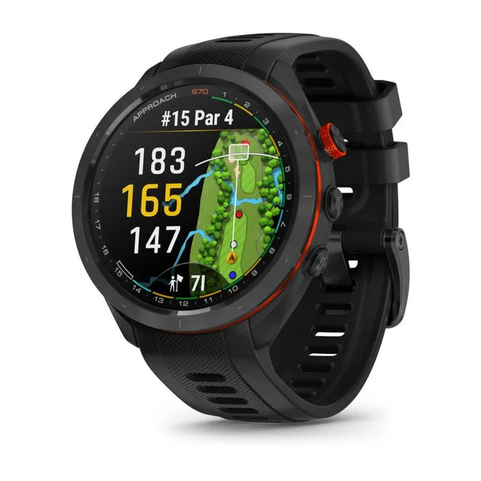 EAN 753759323653 - Garmin Approach S70 - 47 mm 3,56 cm (1.4") AMOLED Digital 454 x 454 Pixeles Pantalla táctil Negro Wifi GPS imagen 1