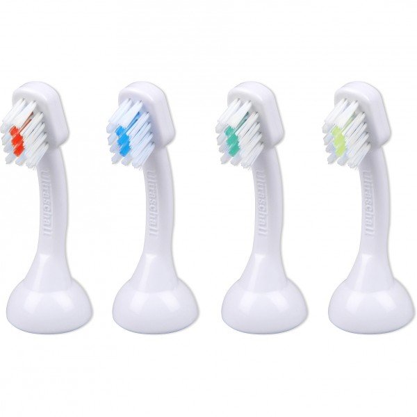EAN 4040513650015 - Emmi-dent 65001 cepillo de cabello 4 pieza(s) Azul, Verde, Rojo, Blanco, Amarillo imagen 1