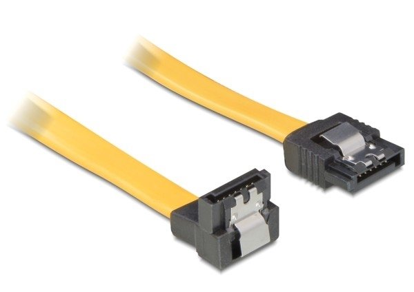 EAN 4043619824694 - DeLOCK 0.1m SATA Cable cable de SATA 0,1 m Amarillo imagen 1