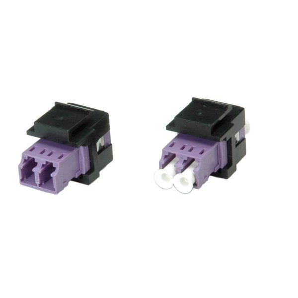 EAN 7611990120147 - ROLINE Fiber Optic Keystone Jack, LC/LC Duplex, Multimode, OM4 Cable de fibra óptica e InfiniBand imagen 1
