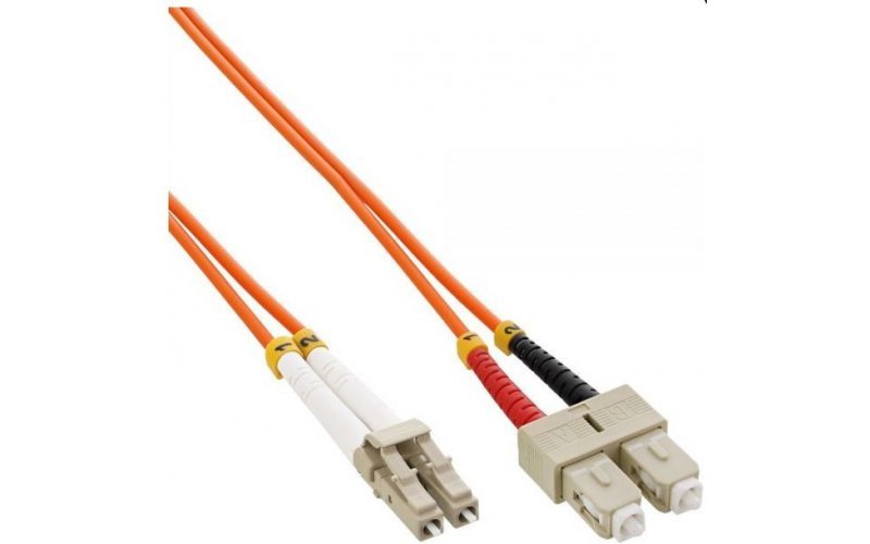 EAN 5705585207695 - Mercodan 40400035 Cable de fibra óptica e InfiniBand 2 m LC SC Multicolor, Naranja imagen 1