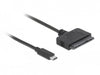 EAN 4043619638031 - DeLOCK 63803 cambiador de género para cable USB C 22-pin SATA Negro imagen 3