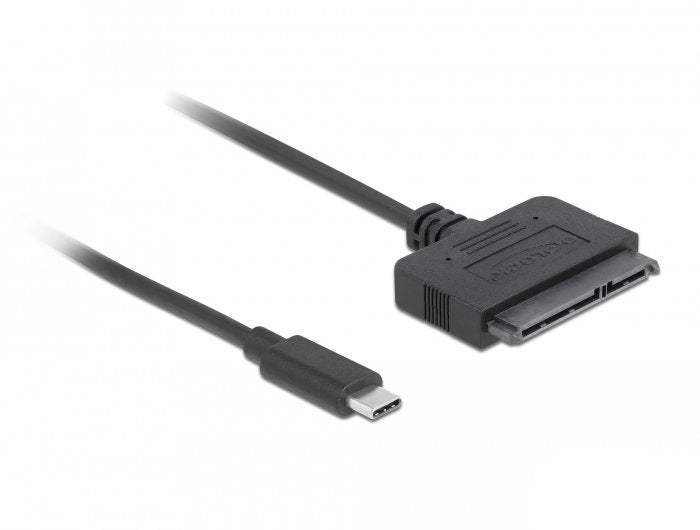 EAN 4043619638031 - DeLOCK 63803 cambiador de género para cable USB C 22-pin SATA Negro imagen 3