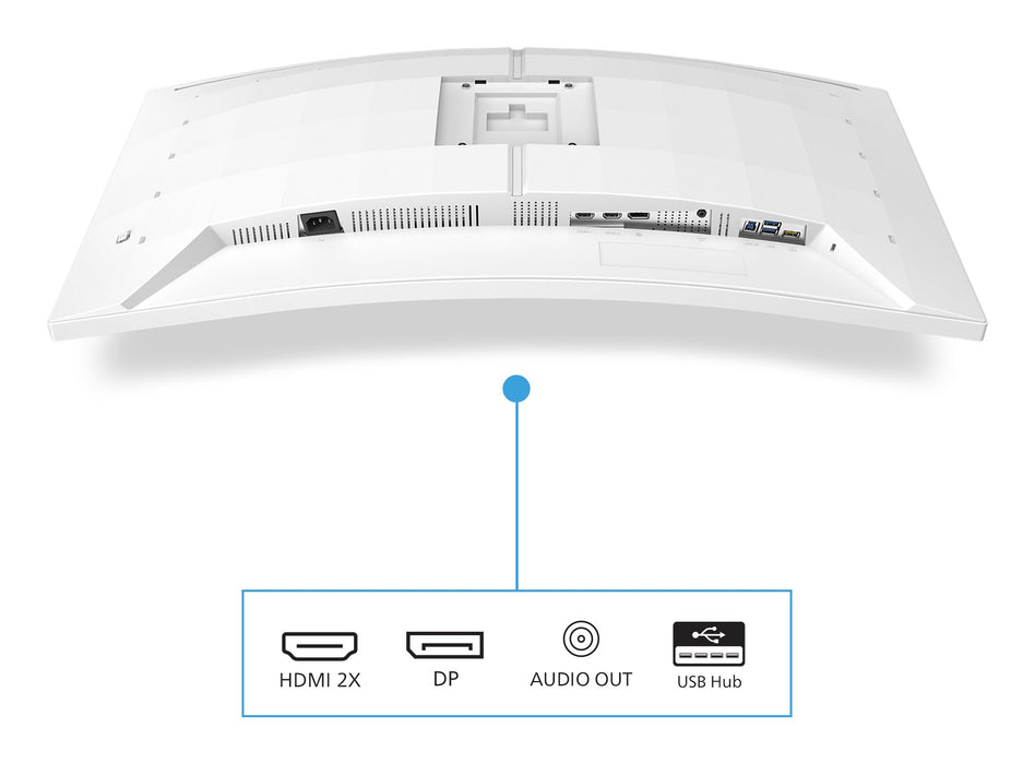 EAN 8721038002225 - Philips Evnia 5000 34M2C5501A/00 pantalla para PC 86,4 cm (34") 3440 x 1440 Pixeles Wide Quad HD LCD Blan imagen 4