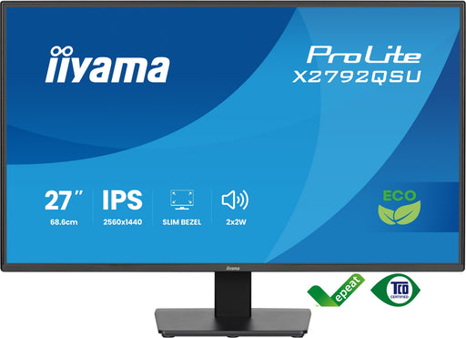 EAN 4948570126170 - iiyama ProLite X2792QSU-B1 pantalla para PC 68,6 cm (27") 2560 x 1440 Pixeles Quad HD LED Negro imagen 2