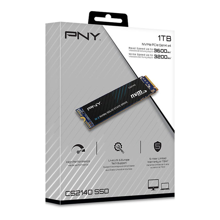 EAN 751492650944 - PNY CS2140 1 TB M.2 PCI Express 4.0 NVMe 3D NAND imagen 2