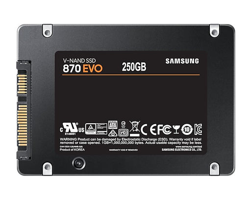 EAN 8806090525735 - Samsung 870 EVO 250 GB 2.5" Serial ATA III V-NAND MLC imagen 2