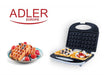 EAN 5901436590286 - Adler AD 311 gofrera 2 barquillo(s) 700 W Negro, Blanco imagen 6