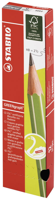 EAN 4006381391597 - STABILO GREENgraph HB 12 pieza(s) imagen 5