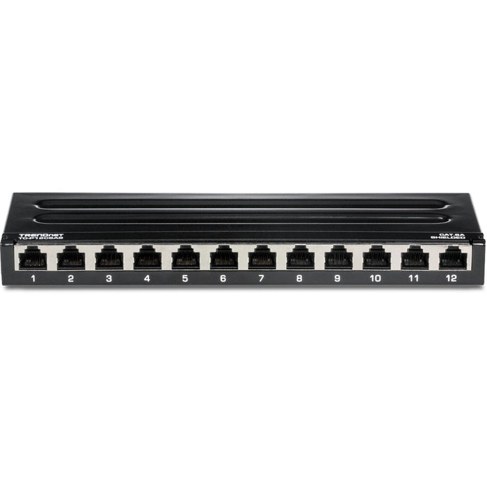 EAN 0710931401592 - Trendnet TC-P12C6AS panel de parcheo 0.5U imagen 2