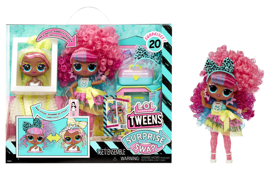 EAN 0035051593263 - L.O.L. Surprise! L.O.L. Surprise Tweens Surprise Swap Fashion Doll- Curls-2- Crimps Cora imagen 1