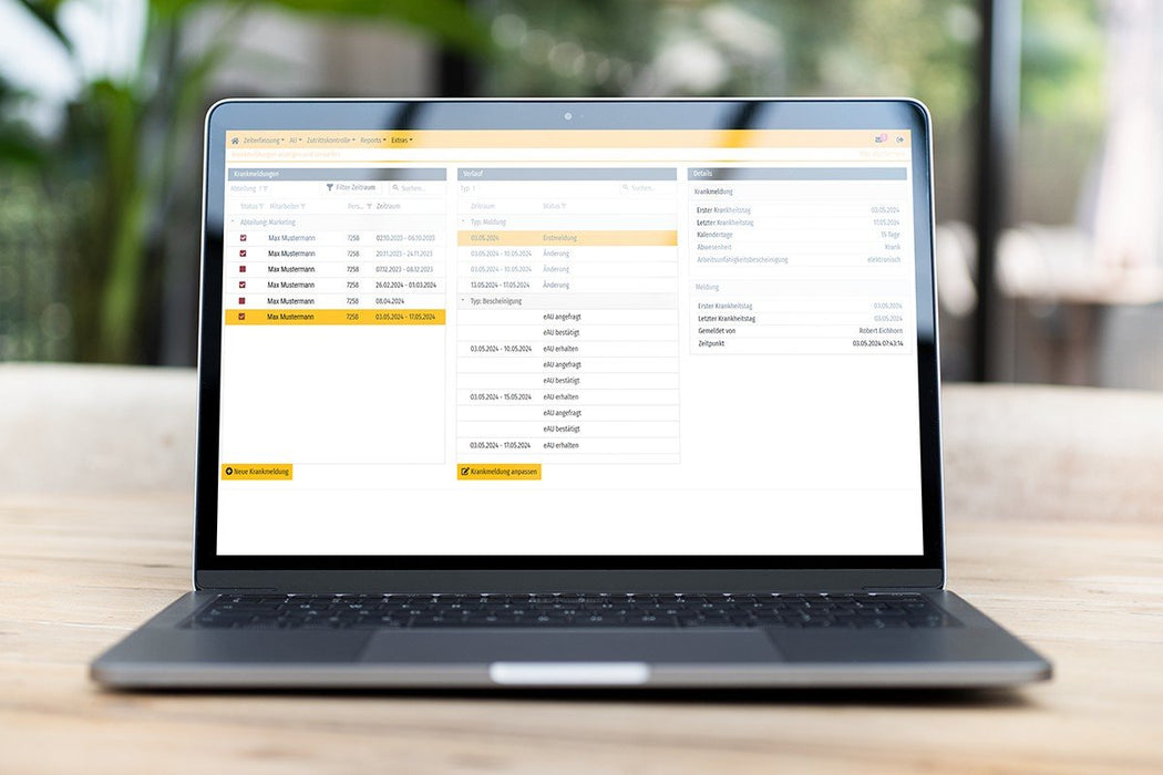 EAN 4011170084765 - Reiner SCT timeCard AU, 100 employees, ESD, 1 year Comercial 1 licencia(s) Descarga electrónica de softwa imagen 3