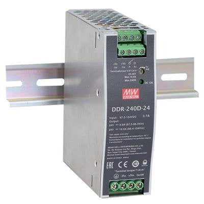 EAN 4711287423173 - MEAN WELL DDR-240D-24 adaptador e inversor de corriente 240 W imagen 1
