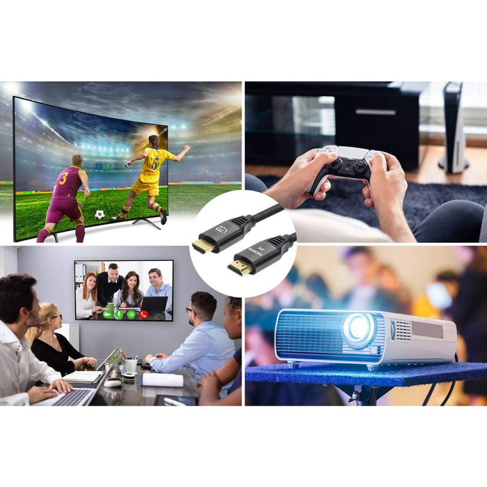 EAN 0766623355957 - Manhattan 355957 cable HDMI 3 m HDMI tipo A (Estándar) Negro imagen 5