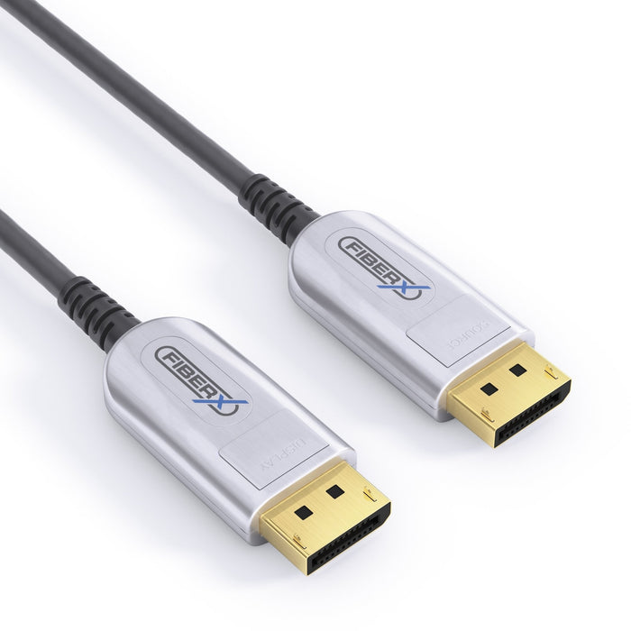 EAN 4251364715185 - FiberX FX-I250-015 cable DisplayPort 15 m Negro, Plata imagen 2