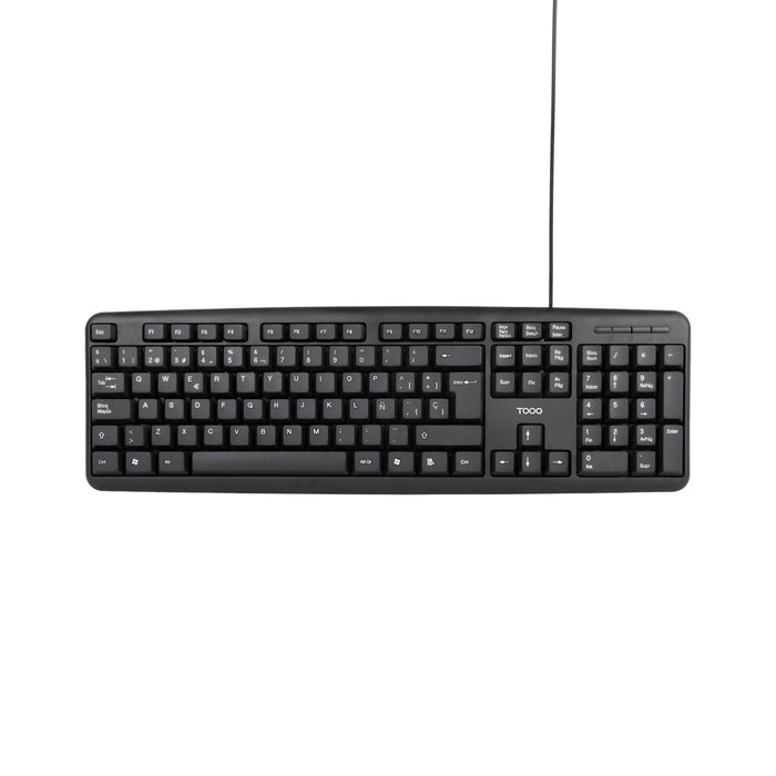 EAN 8433281017566 - TooQ TQK-2002-B teclado Universal imagen 2