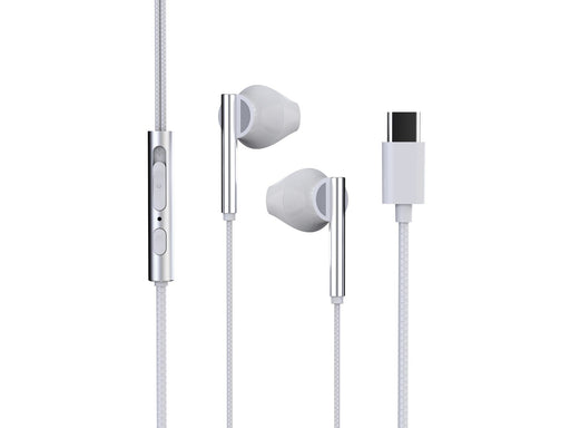 EAN 8011000027784 - Trevi HMP 700 C Auriculares Alámbrico Dentro de oído Llamadas/Música USB Tipo C Blanco imagen 2