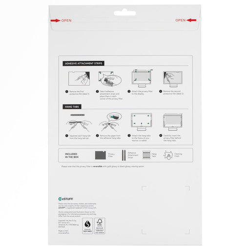 EAN 5704174983699 - eSTUFF GLBG11257145 filtro para monitor 29,5 cm (11.6") Portátil Filtro de privacidad para pantallas sin  imagen 2