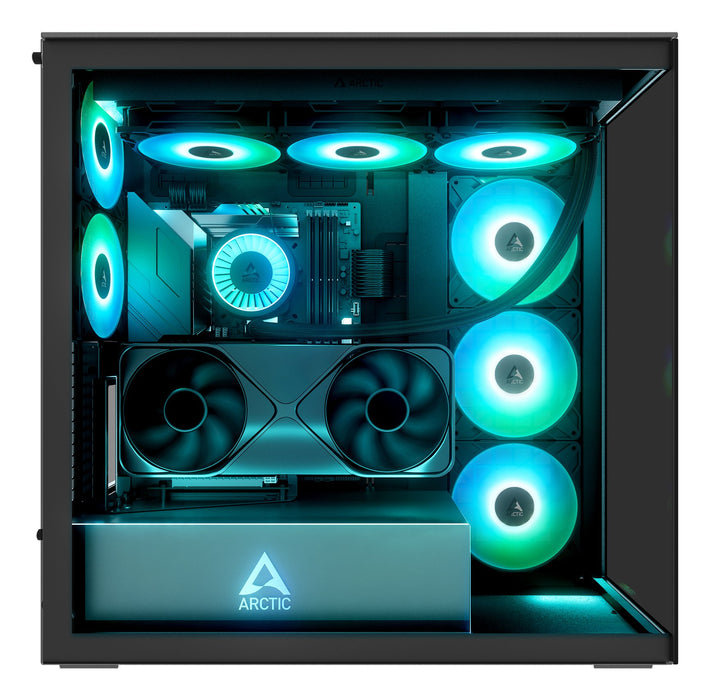 EAN 4895265000584 - ARCTIC Xtender VG Black (Mirror Glass) Midi Tower Negro imagen 7
