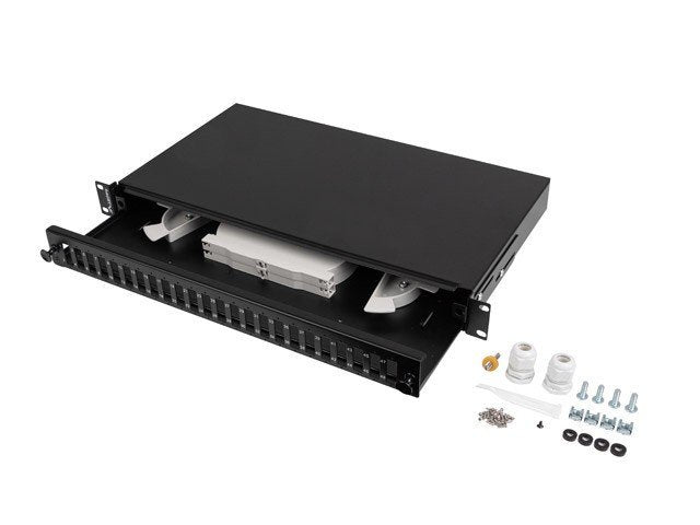 EAN 5901969430646 - Lanberg FOP1-24SD-LQB panel de parcheo 1U imagen 1