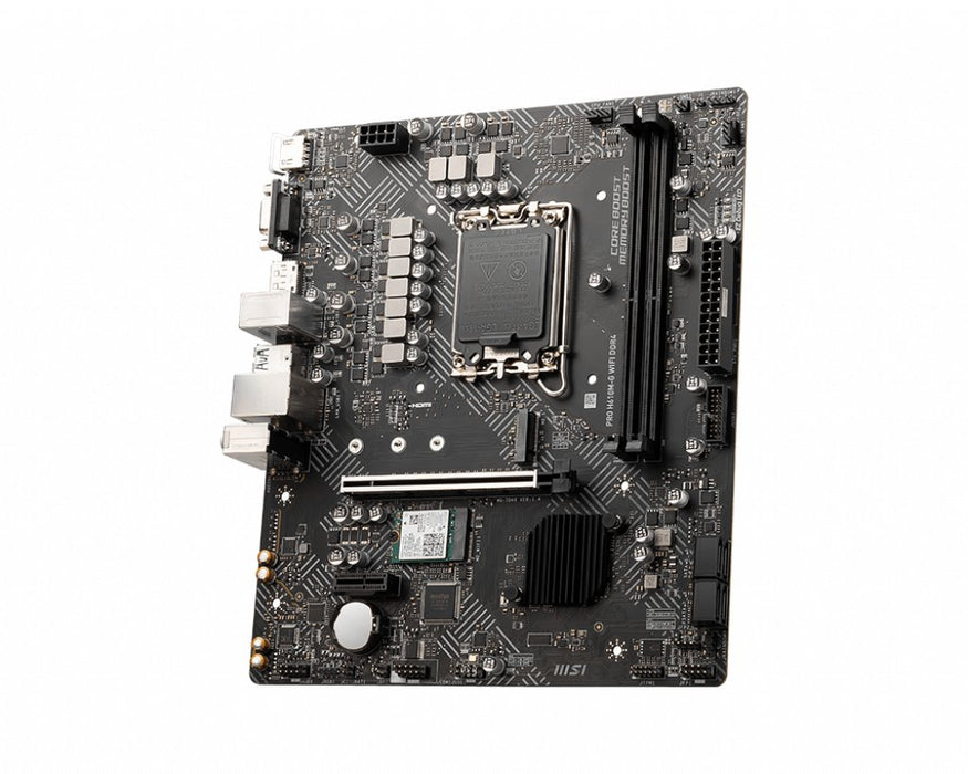 EAN 4711377020626 - MSI PRO H610M-G WIFI DDR4 placa base Intel H610 LGA 1700 micro ATX imagen 3