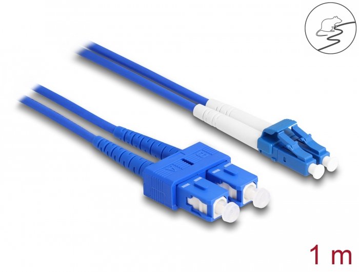 EAN 4043619879229 - DeLOCK 87922 Cable de fibra óptica e InfiniBand Azul imagen 2