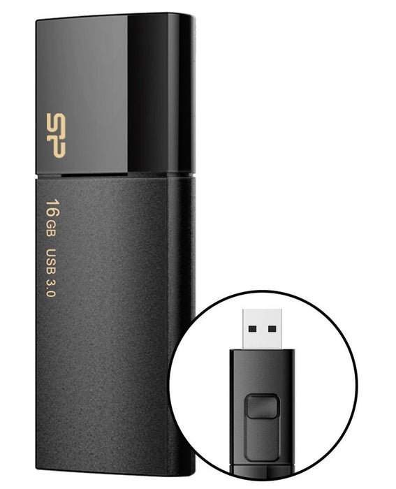 EAN 4712702632460 - Silicon Power Blaze B05 unidad flash USB 16 GB USB tipo A 3.2 Gen 1 (3.1 Gen 1) Negro imagen 9