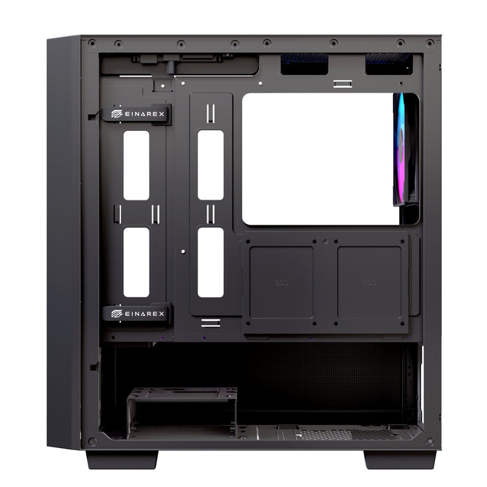 EAN 6977277360400 - Einarex EXCS-PM-150R-B carcasa de ordenador Midi Tower Negro imagen 9