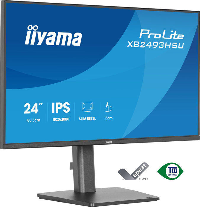 EAN 4948570126620 - iiyama ProLite XB2493HSU-B1 pantalla para PC 60,5 cm (23.8") 1920 x 1080 Pixeles Full HD LED Negro imagen 1