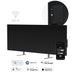 EAN 5903282319387 - AENO Infrarot Heizkörper Premium Eco Smart LED GH4S 700W BK retail Interior Calefactor eléctrico infrarro imagen 1