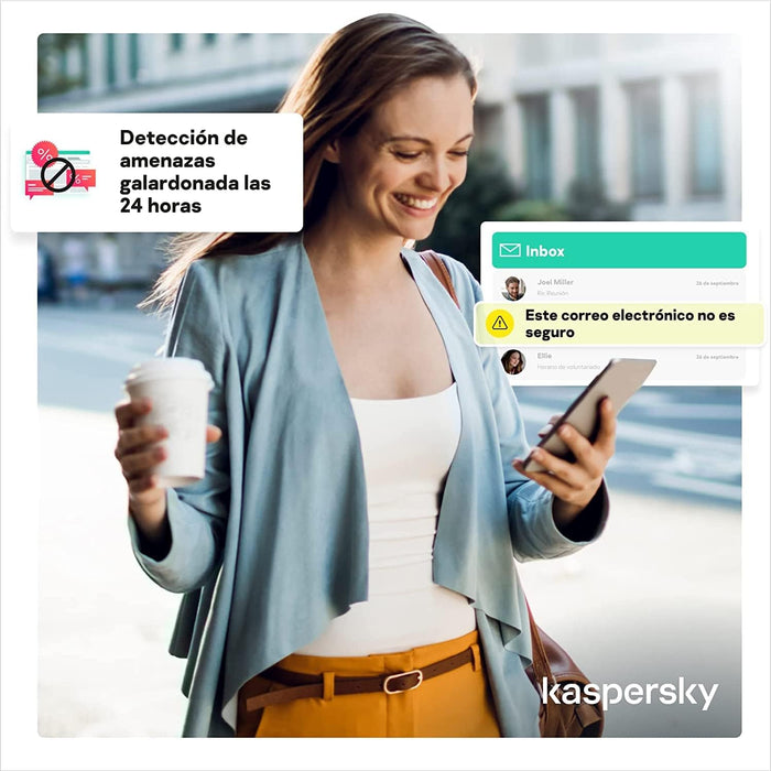 Antivirus Kaspersky Plus 10 Dispositivos 1 Año