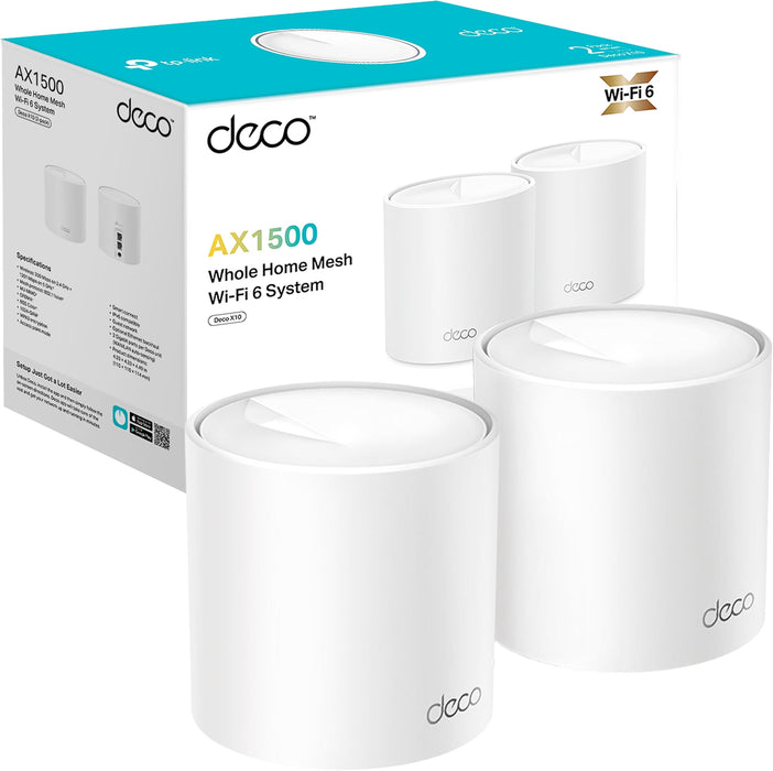 Tp-Link Wl-Ap Access Point Deco X1500 Mesh-Symem 2-Pack