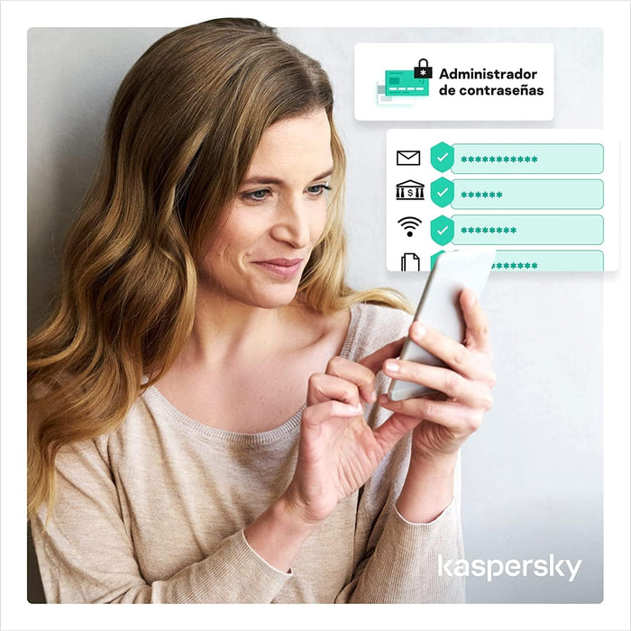 Antivirus Kaspersky Plus 5 Dispositivos 1 Año