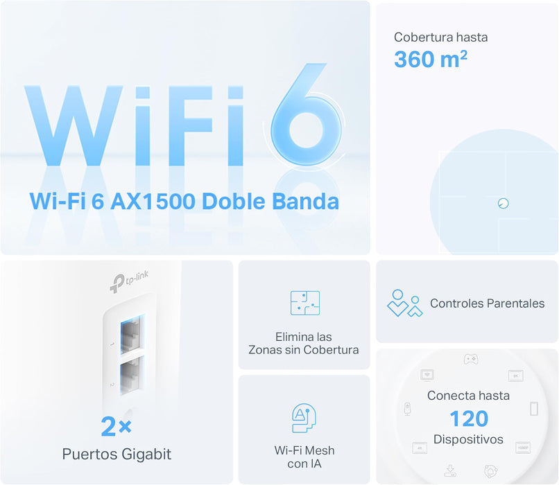 Tp-Link Wl-Ap Access Point Deco X1500 Mesh-Symem 2-Pack